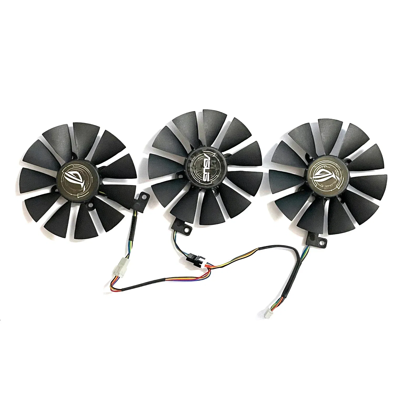Color: Brown - 87mm 6pin T129215SU GTX1060 1070 1080 GPU Cooler For ASUS Strix GTX 1060 OC 1080 1070 1080Ti RX 480 Graphics Card Fan Cooler
