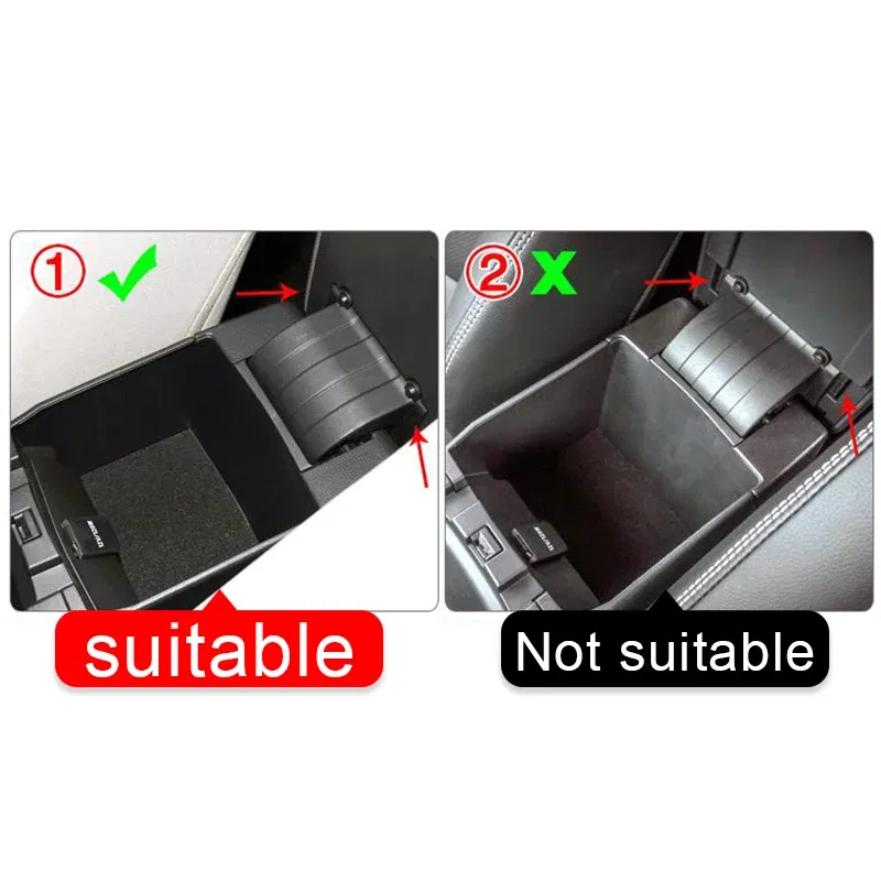 For Toyota Corolla E210 2019 2020 2021 2022 2023 2024 2025 Hybrid Car Central Console Armrest Storage Box Organizer Holder Tray