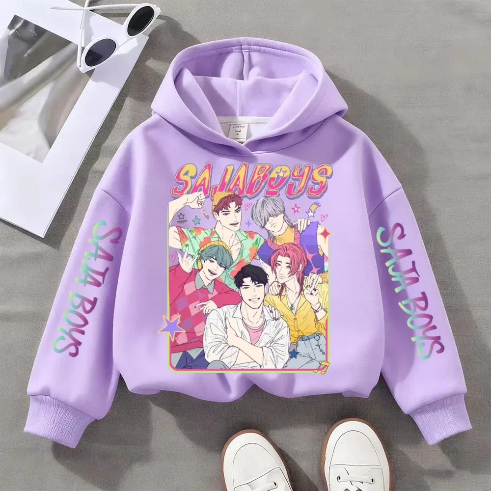 Color: Pink, Kid Size: 104 - Witch Hunter Group Zoey Cosplay Costume Girls Womens Halloween Party Costumes Demon Hunter Idol Girl Group Purple Casual Hoodie