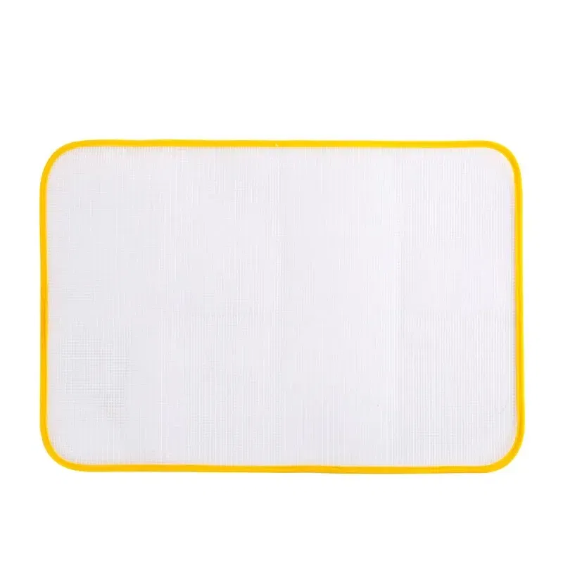Color: Yellow - Ironing Pad T-shirt pantsHigh Temperature Resistant Heat Insulation Ironing Cloth Clothes Protection Pad Home Mesh Ironing Board