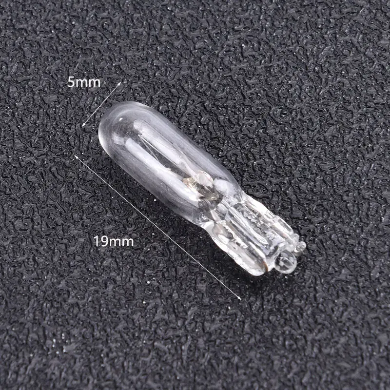 Emitting Color: Warm White - 10Pcs T5 SMD LED Car Light Automobiles Light-emitting Diode Instrument Gauge Dashboard Light Bulbs Auto Interior Indicator Lamp