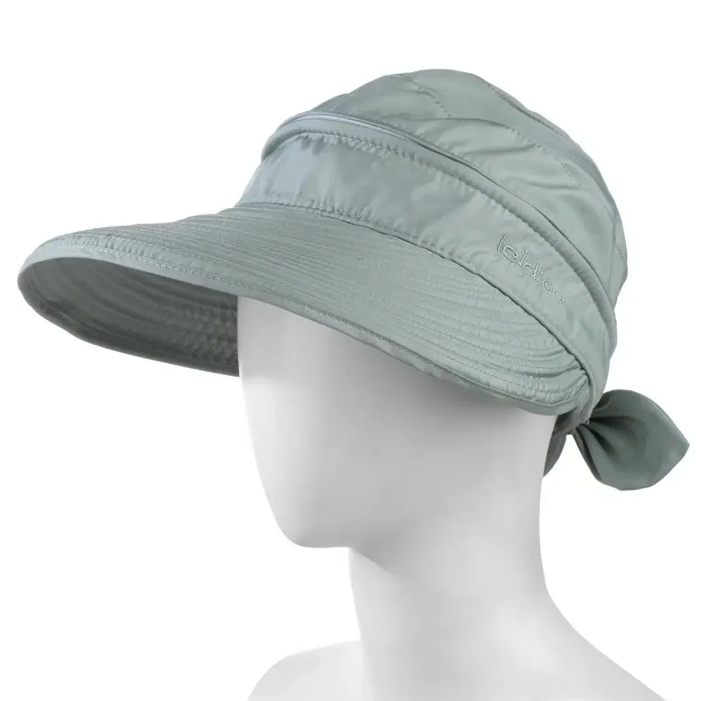 Color: green - Women Ladies Outdoor Cap Anti-UV Summer Visor Sun Hat Wide Brim Beach Hat