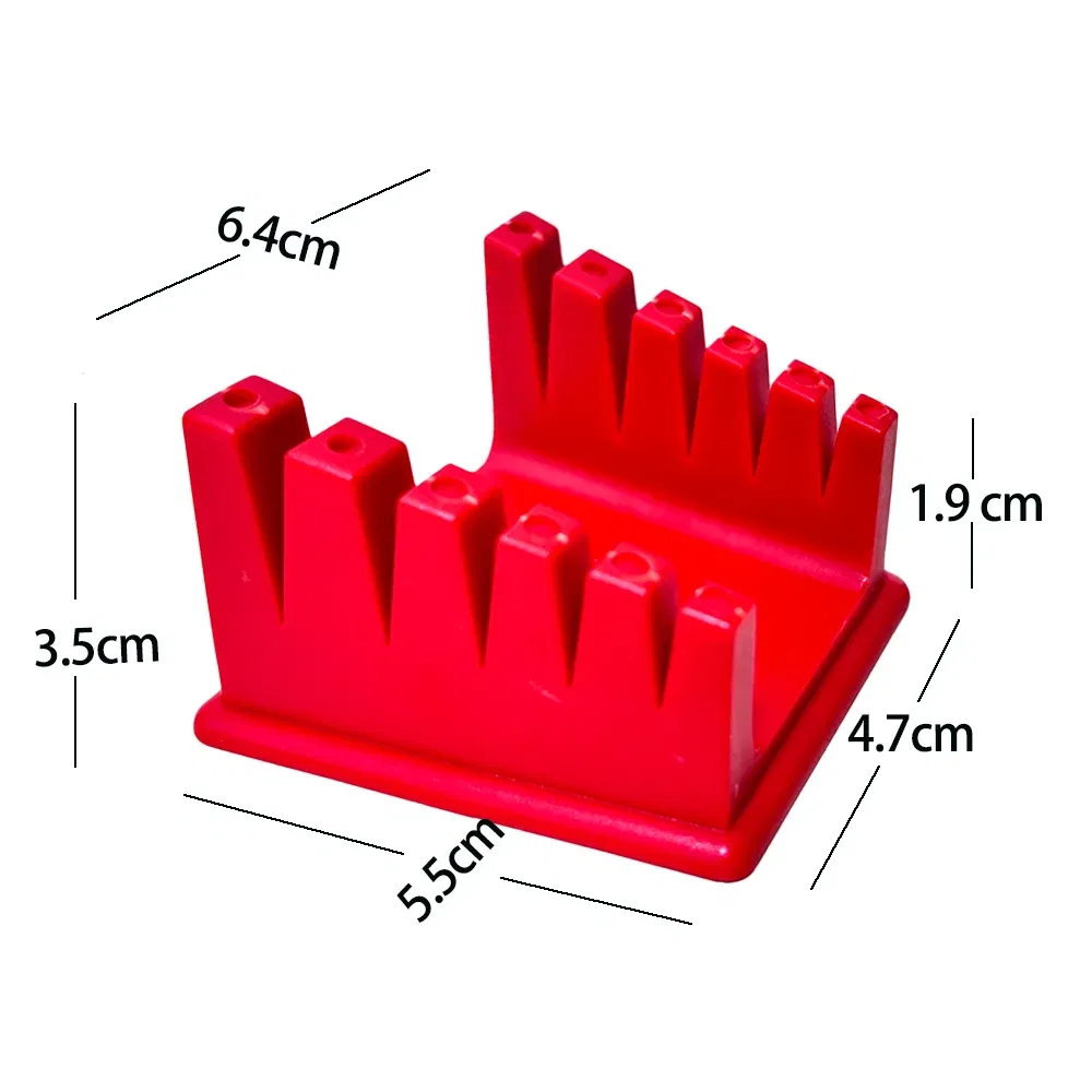 Color: Red - ABS Welding Wire Fixture Soldering Wire Holder High Temperature Resistance 3D Printer Part Strong Magnetic Bracket Welding Clamp