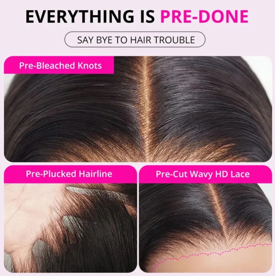 Density: 180%, Stretched Length: 18inches - 10A 9x6 Part Max M-Cap Glueless Wigs Human Hair Wigs Ready To Wear Bleached Knots Pre Cut Lace Tuneful Kinky Curly Glueless Wigs