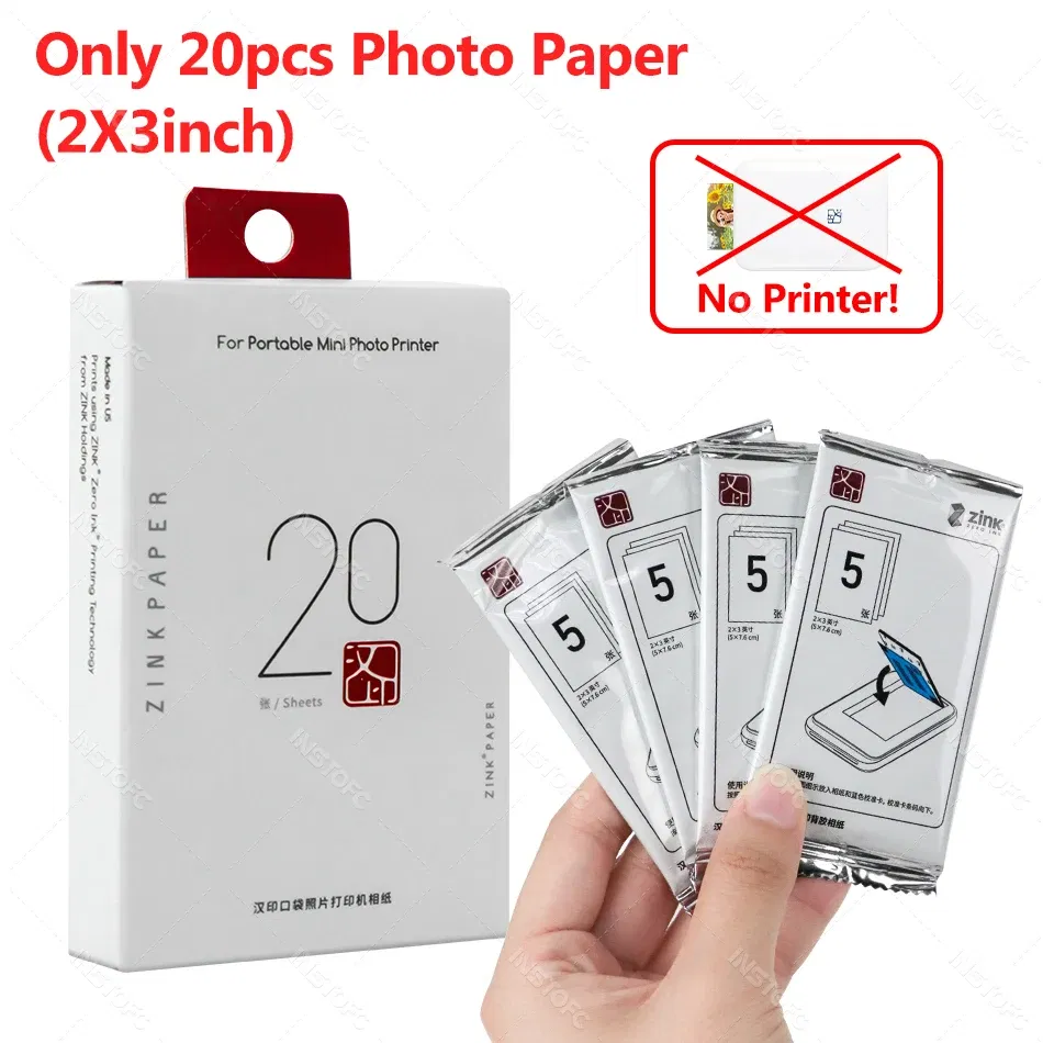 color: WHITE, Ships From: CHINA - Top MT53 Color Photo Wifi Printer Portable Mobile Phone Mini Bluetooth Handheld Pocket Printing Machine 2x3 inch Sticky-Backed