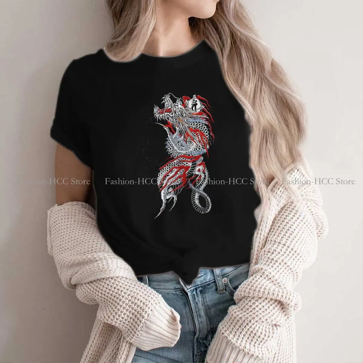 Color: black, Size: M - Ryu Ga Gotoku Classic Style Polyester TShirt Yakuza Kiwami Dragon Top Quality Creative Graphic T Shirt Short Sleeve
