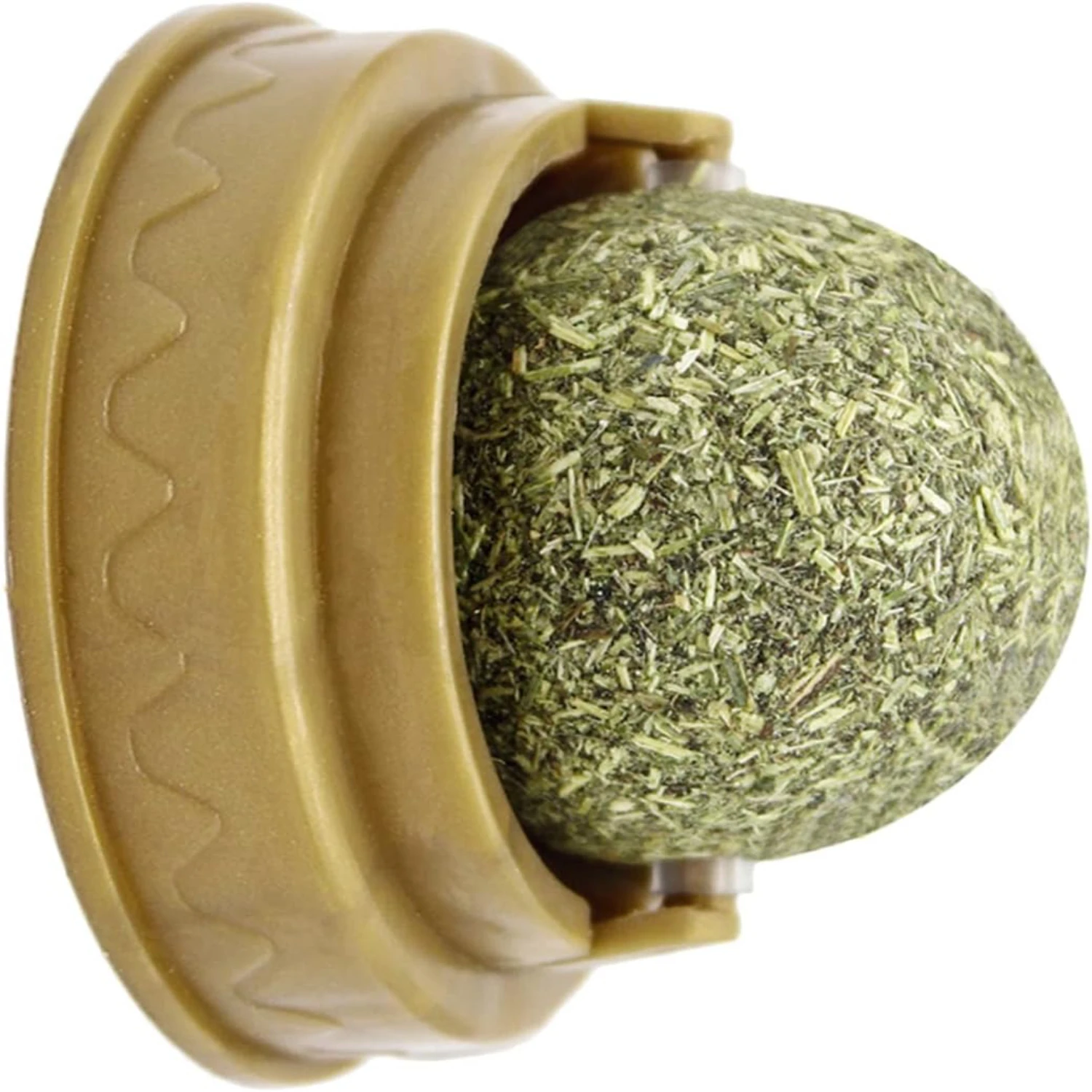 Color: Beige, Ships From: CHINA - Treat Your Feline Friend to Healthy and Happy Times with this Delicious and Unique Catnip Mint Candy Ball Set - A Must-Have Trea