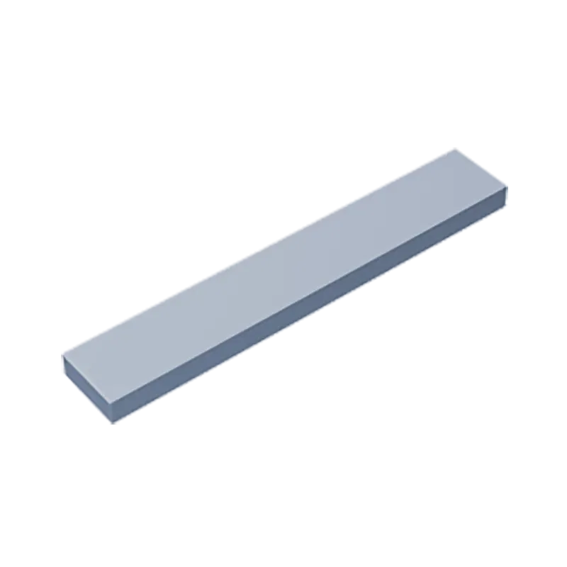 Color: Dark Blue - Gobricks GDS-564 Tile 1 x 6 compatible with lego 6636 pieces of children's toys Building Blocks Technical