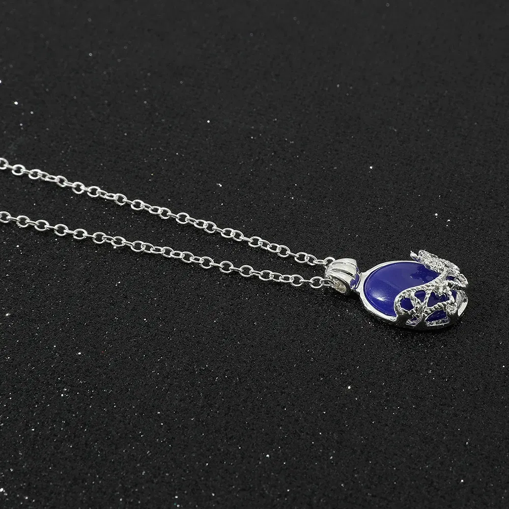 The Vampire Diaries Katherine Alloy Pendent Charm Necklace Nature Stone Fashion Pendants Cool Necklaces Movie Jewelry