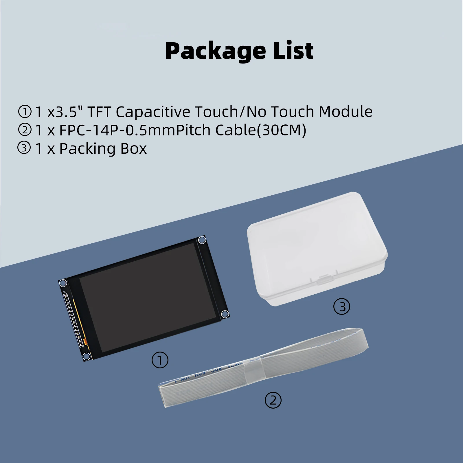 Color: GRAY - 3.5 inch SPI TFT LCD Screen Colorful IPS capacitive Touch Display Module ST7796 320*480  IPS For Esp32&arduino