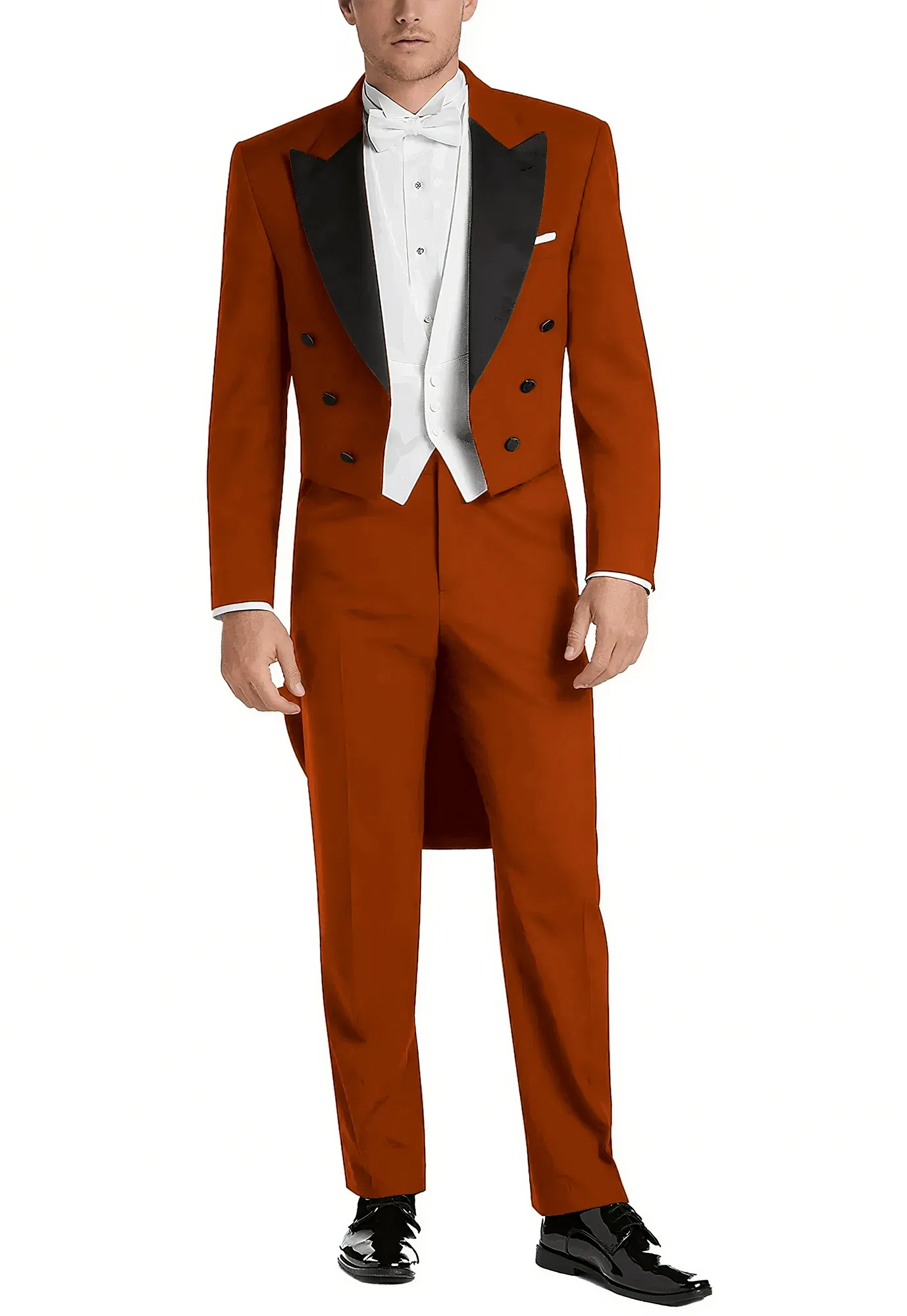 Color: Burgundy, Size: 4XL - Italy Style Aristocratic Men Suit Three Pieces(Jacket+Pants+Vest) Hot-selling High-quality Double Breasted Male Clothing