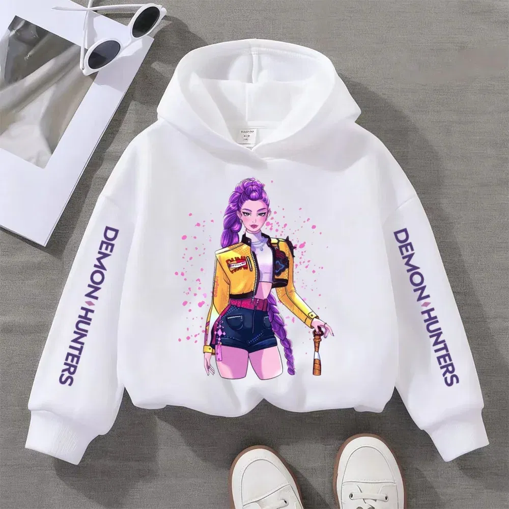 Color: MULTI, Kid Size: 110 - Kpop Witch Hunt Children's clothing, including men's and women's spring and autumn hoodies and fashionable sweatshirts