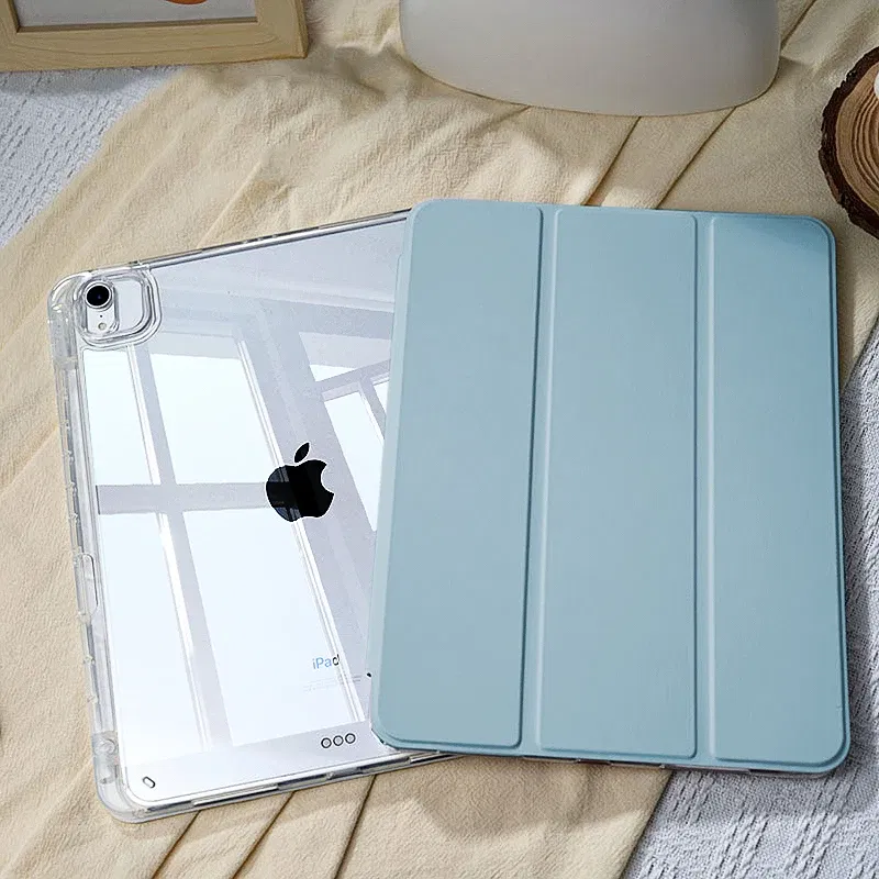 Color: Blue, Size: iPad Pro11 2020 - For 2025 iPad Air 11 Case iPad 10th Generation 11th A16 9th Cover Gen iPad Pro11 4 5 10.9in 12.9 M2 M3 M4 Pencil Holder Case