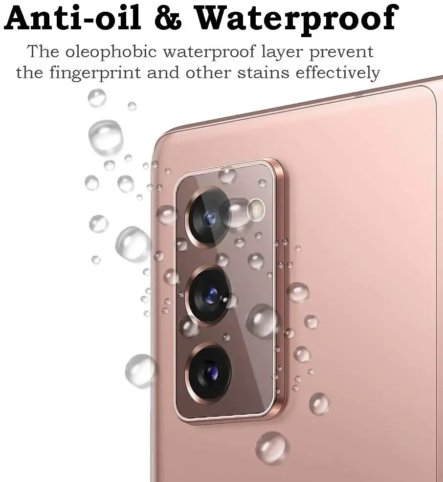 Color: Glazed, Material: Anti Blue Light - Camera Lens Tempered Glass For Samsung Galaxy Note 20 5G Note 20 Ultra Glass Protector Film