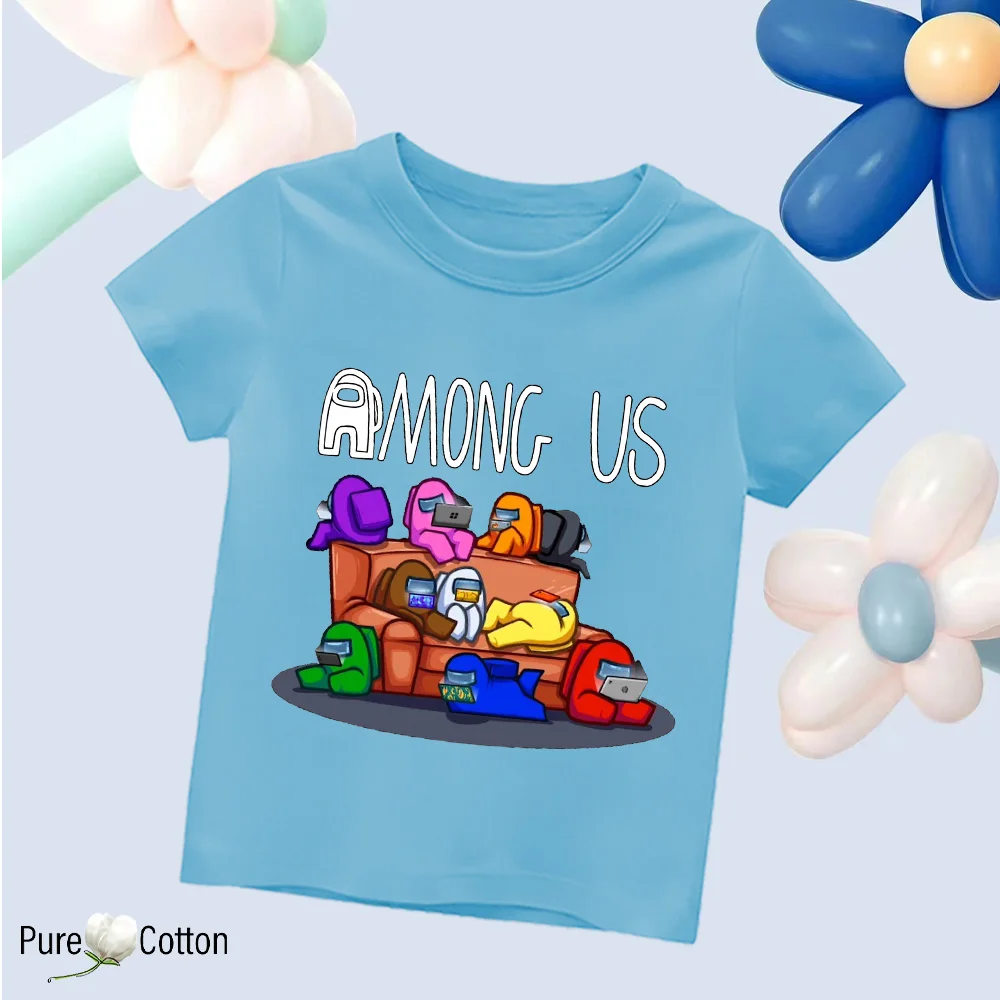 Color: Pink, Kid Size: 5 - Summer trend wear with many anime patterns sunscreen printing close to the skin cool 4-12 years old children delicate line unifo