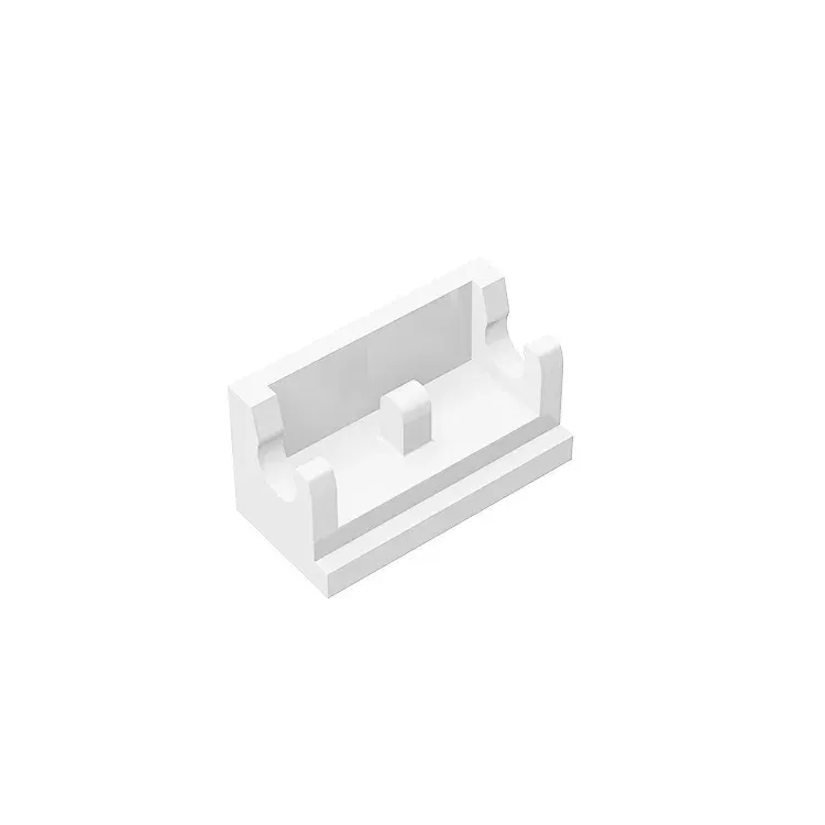 Color: Silver - Gobricks 10PCs Building Blocks MOC Assembles Parts Compatible With 3937 DIY enlighten Block Bricks Educational Gift Toys 2022