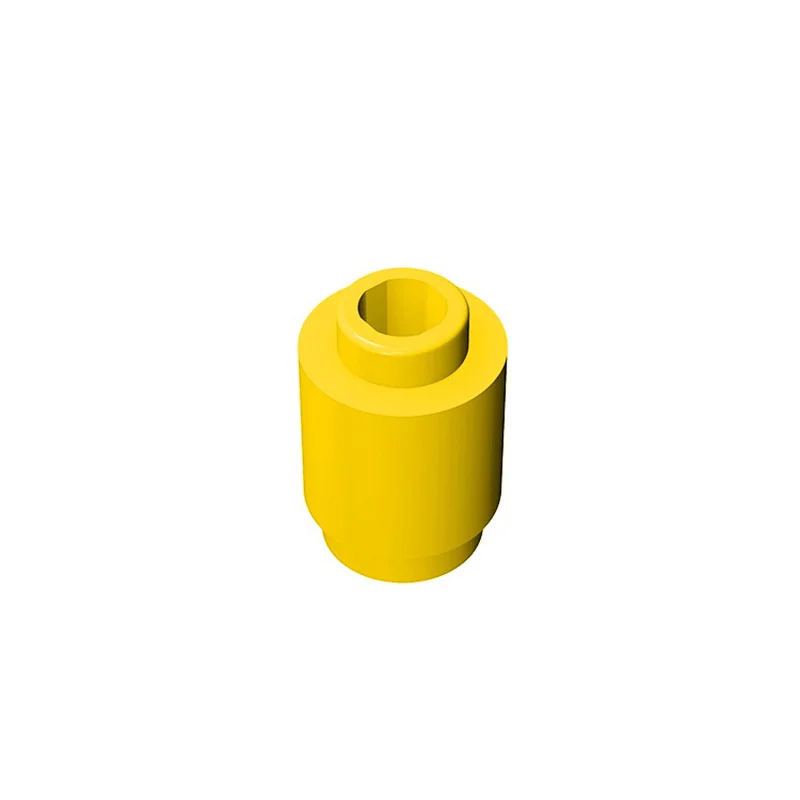 Color: Clear - 50PCS 3062b 30068 35390 3062 Accessories 1x1 Cylindrical Brick DIY Buildings? Blocks Educational Toys City Toy