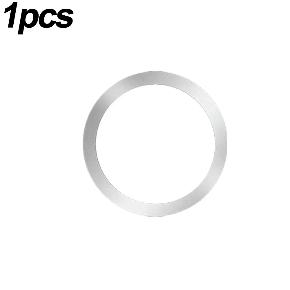 Color: Sky Blue - 2024 Stainless Steel Universal Magnetic Metal Plate Ring For Magsafe Wireless Charger Iron Sheet Sticker Magnet Car Phone Holder