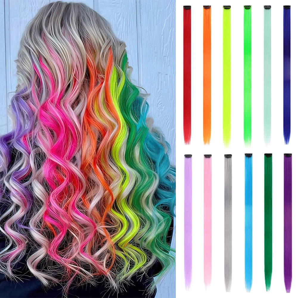 Color: 4/27HL, Stretched Length: 22INCHES - 12-Pack 22" Long Heat Resistant Women's Clip-In Hair Extensions - Durable BB Clip, Natural Look, Trimmable, Easy to Style