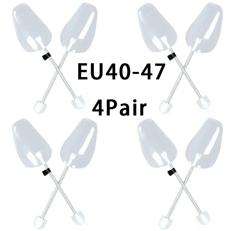 Color: GRAY - 1Pair Spring-loaded qualitative shoe stretcher Anti-deformation Inner support Shoes expander Shaping Anti Wrinkle Shoe Lasts