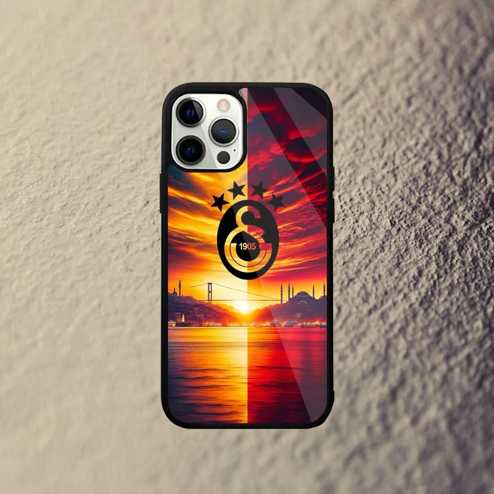 Color: Gold, Material: aluminum - G-Galatasaray 1905s Phone Case For iPhone 16,15,14,13,12,11,Plus,Pro,Max Mini Magsafe Magnetic Wireless Charging