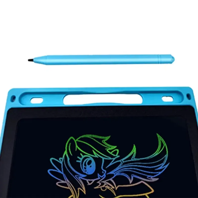 Color: Clear - 12 Inch LCD Writing Tablet Drawing Board Graffiti Sketchpad Mgaic Erasable Handwriting Pad Toys for Kids Boys Gifts