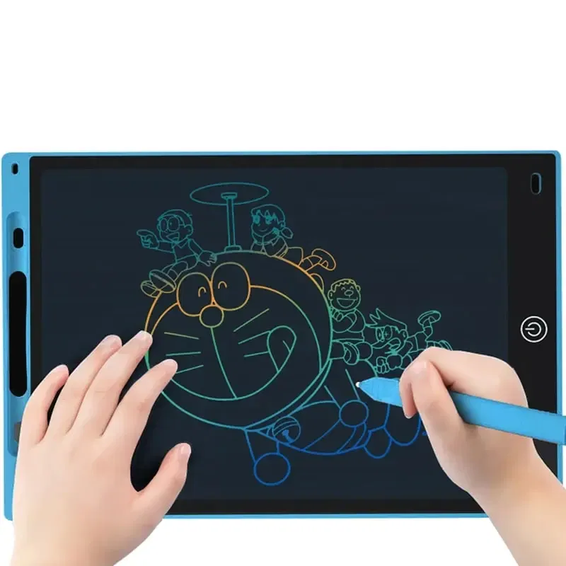 Color: Clear - 12 Inch LCD Writing Tablet Drawing Board Graffiti Sketchpad Mgaic Erasable Handwriting Pad Toys for Kids Boys Gifts