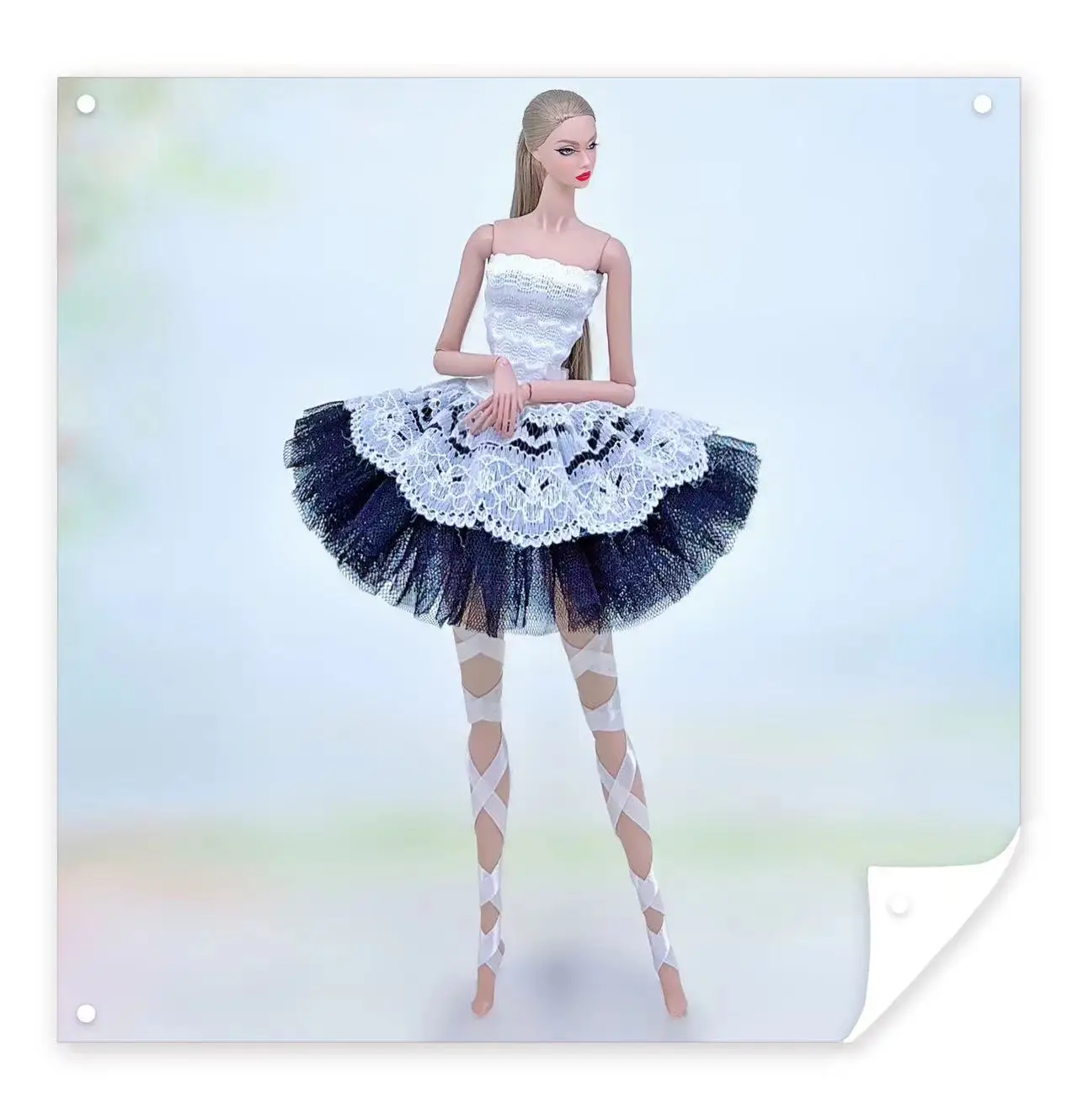Color: Dark Khaki - for clothes for barbie ballerina