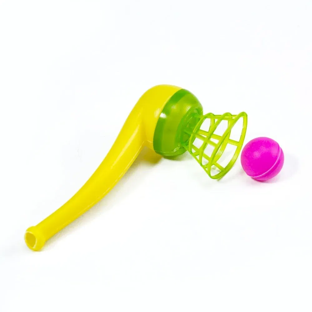 Ships From: United States - 2pc Plastic Pipe Blowing Ball Kids Toys Outdoor Games Balance Training Educational Toys Learning Toys for Children Funny Gifts