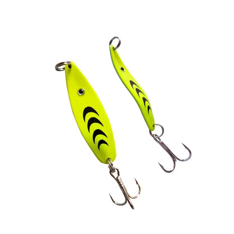 Color: PURPLE - 1PCS Fishing Lures 7g Spoon spinner bait Wobblers Jig Lures pesca isca artificial VIB Sequins Hard Baits for Carp Fishing Tackle