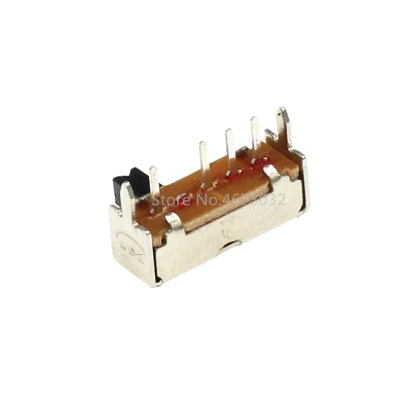 20pcs SK13d07 TOGGLE switch 4PIN 1P3T Handle high 4MM PITCH 2.0MM Right Angle Slide Switches sk13d07vg4