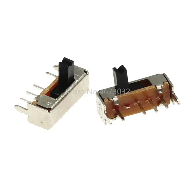 20pcs SK13d07 TOGGLE switch 4PIN 1P3T Handle high 4MM PITCH 2.0MM Right Angle Slide Switches sk13d07vg4