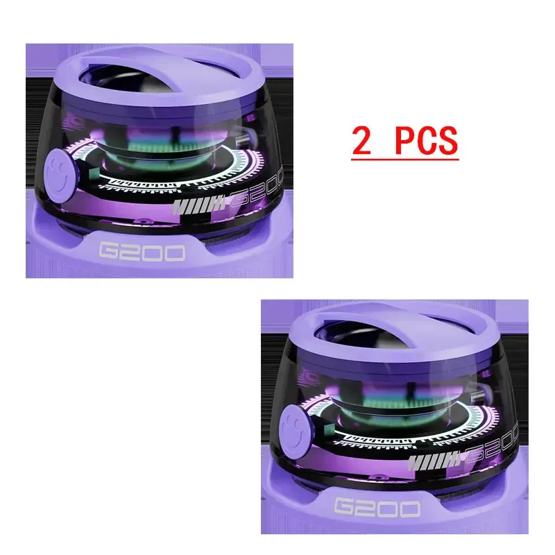 Color: Brown, Ships From: CHINA - Portable Bluetooth Speaker G200 RGB Lighting Magnetic Speaker BT5.3 Mini Sound Box 7 Hours Playback Phone Holder