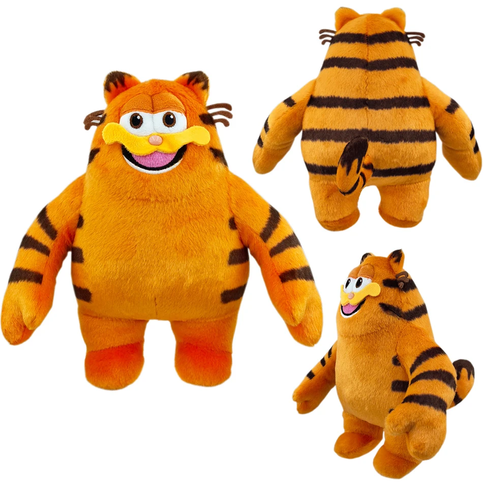 Color: Green - New 2024 25cm Garfield Plush Cute Soft Animal Anime Movie Garfield Odie Plush Stuffed Toy Doll Children Adults Fans Gift