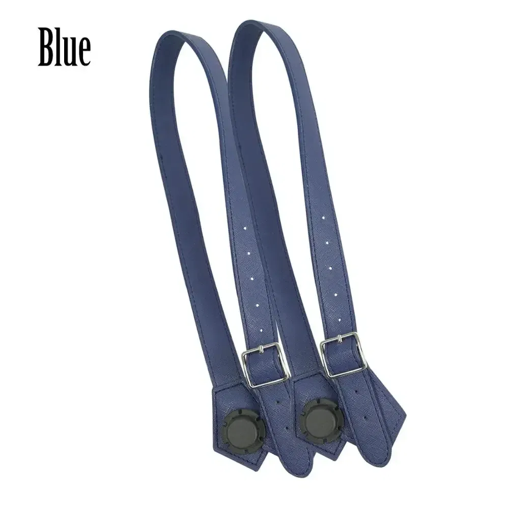 Color: Chocolate - TANQU Diamond Shaped Variable Handle for Obag Long Adjustable Handles with Drop Buckle for O Bag for EVA Bag Body