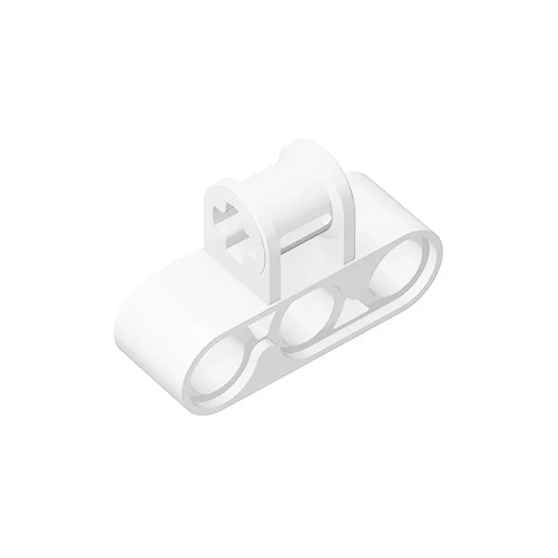 Color: Light Grey - Rainbow Pig MOC Particles 63869 42191 High-Tech Axle and Pin Connector Perpendicular Triple Building Blocks Parts Kids DIY Toys