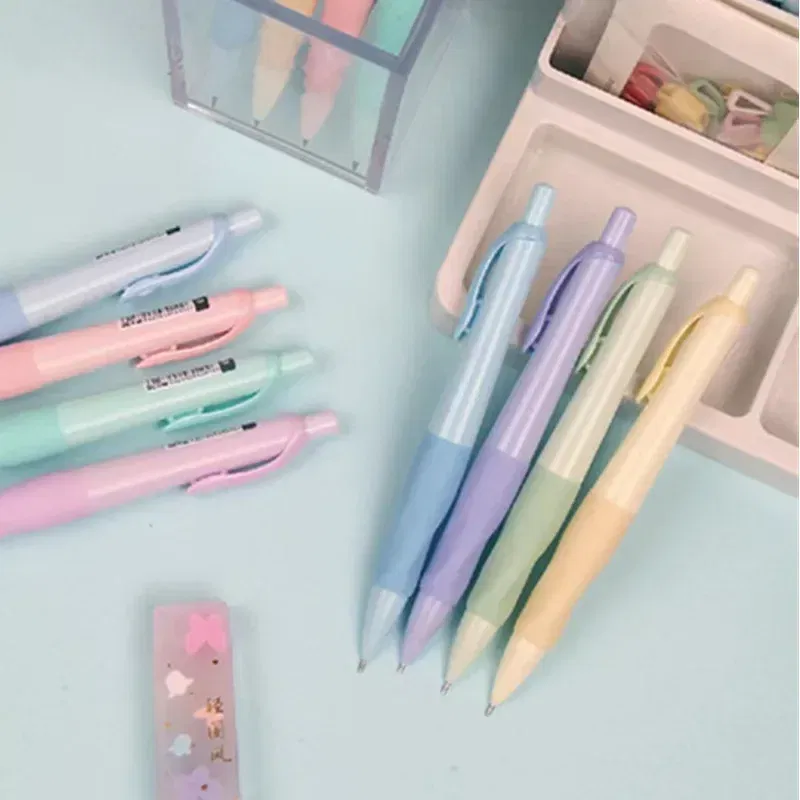 Color: Red - 0.5/0.7/0.9/2.0mm Cute Dolphin Mechanical Pencil Correct holder Pencil 2B Lead Student Writing Drawing Supply School Stationery