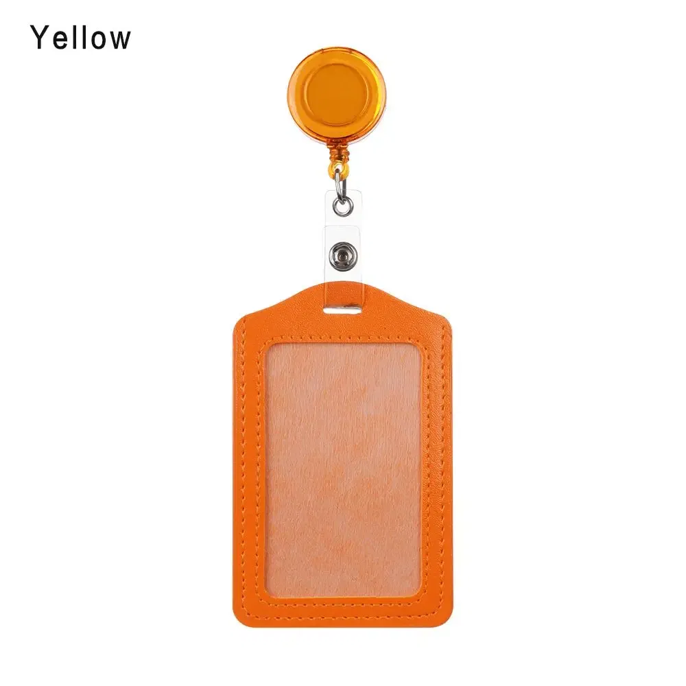 Color: Brocade Green - Unisex Work Card Holders With Lanyard PU Bank Card Name Credit Card Holders Card Bus ID Holders Identity Badge With Neck Strap