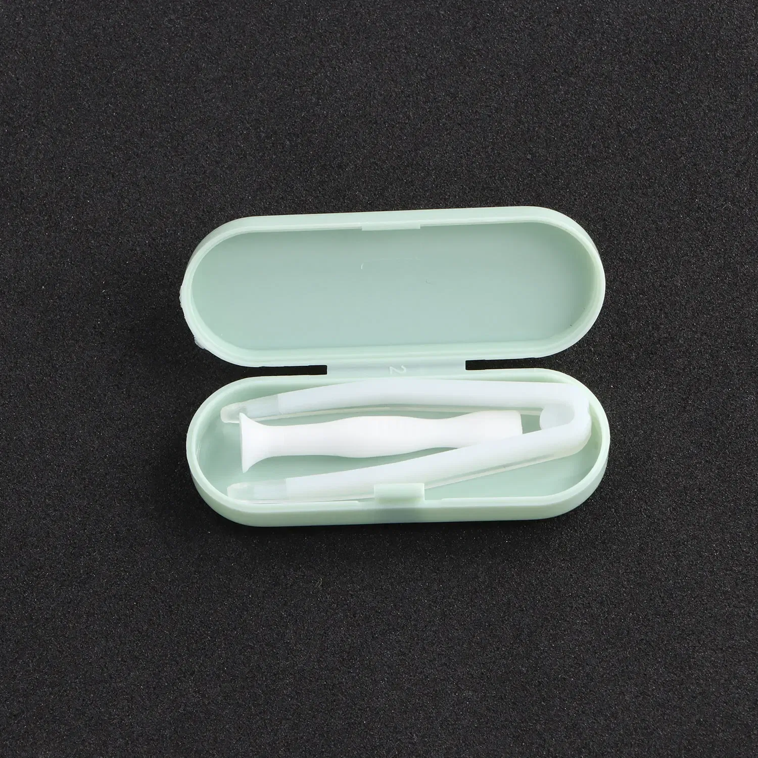 Color: Beige - Remover Contact Lenses Inserter Color Tweezers Suction Stick Eyes Care Tool Kit Contact Lens Case Clip Stick Tweezers Pupils