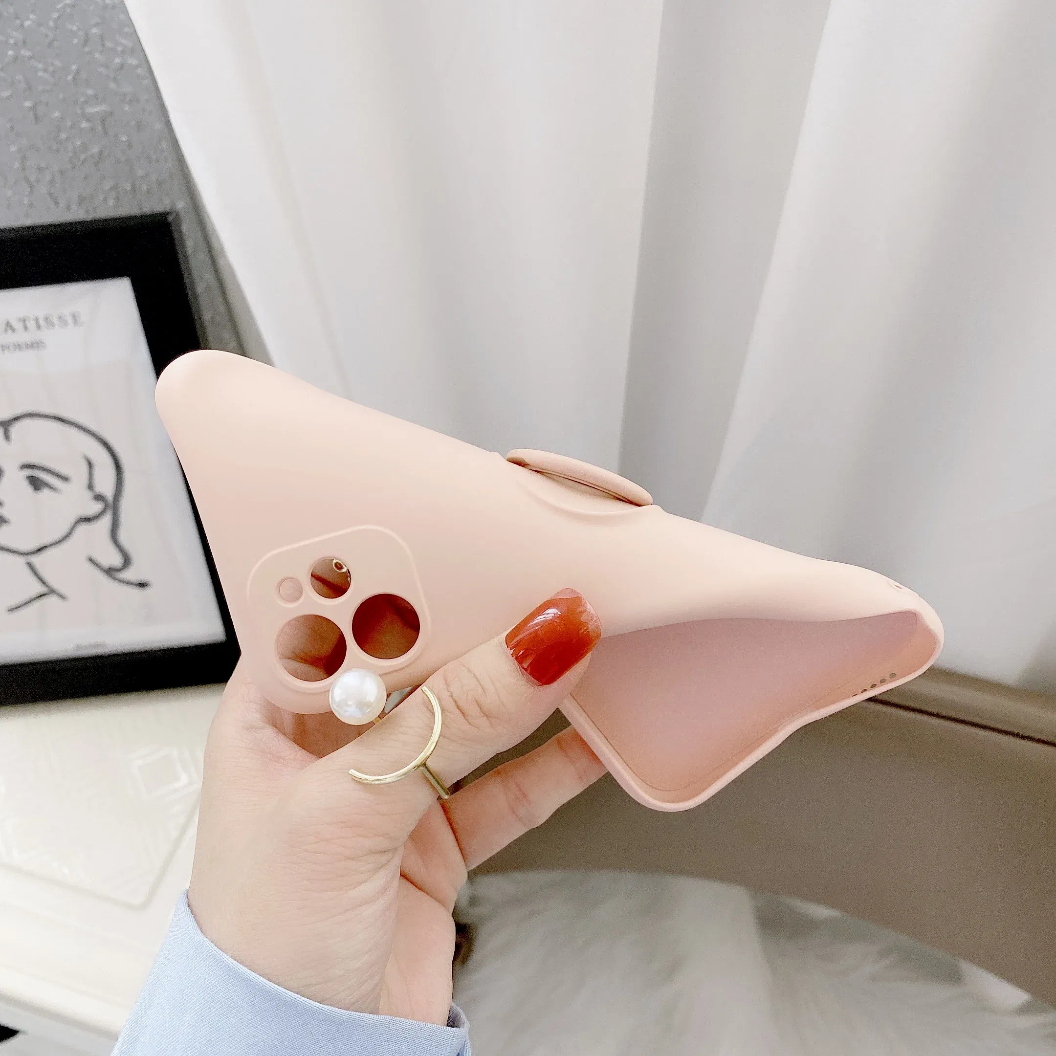 Material: Cotton Fabric, Color: multi, Ships From: CN - With Ring Holder Shockproof Case For IPhone 15 14 13 12 11 Pro Xs Max Xr SE2/SE3 8 7 Plus Silicone TPU Soft Back Cover