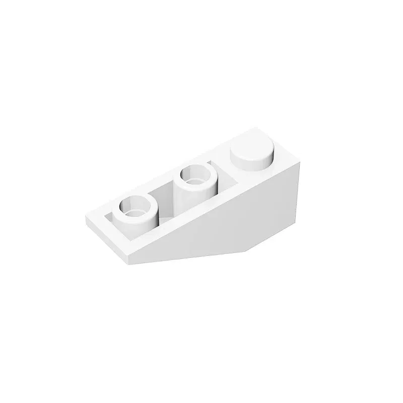 Color: Blue - Gobricks GDS-596 Slope, Inverted 33 3 x 1 compatiblewith lego 4287 pieces of children's toys Assembles Building Blocks Technical