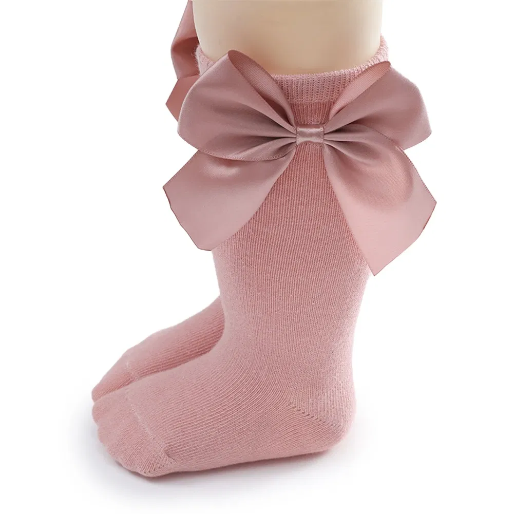 Color: SKY BLUE, Kid Size: 9M, Ships From: CHINA - Jlong Toddler Cotton Solid Color Crew Socks Baby Girls Bow Tie Socks Kids Girls Cute Princess Socks 0-3 Years