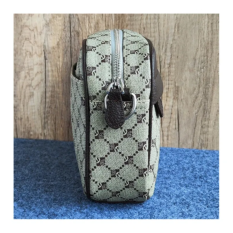 Color: Blue - 2024 Fashion Youth Shoulder Bag PU Leather Trendy Crossbody Bag Party Business Leisure Mobile Phone Bag Wholesale Dropshipping
