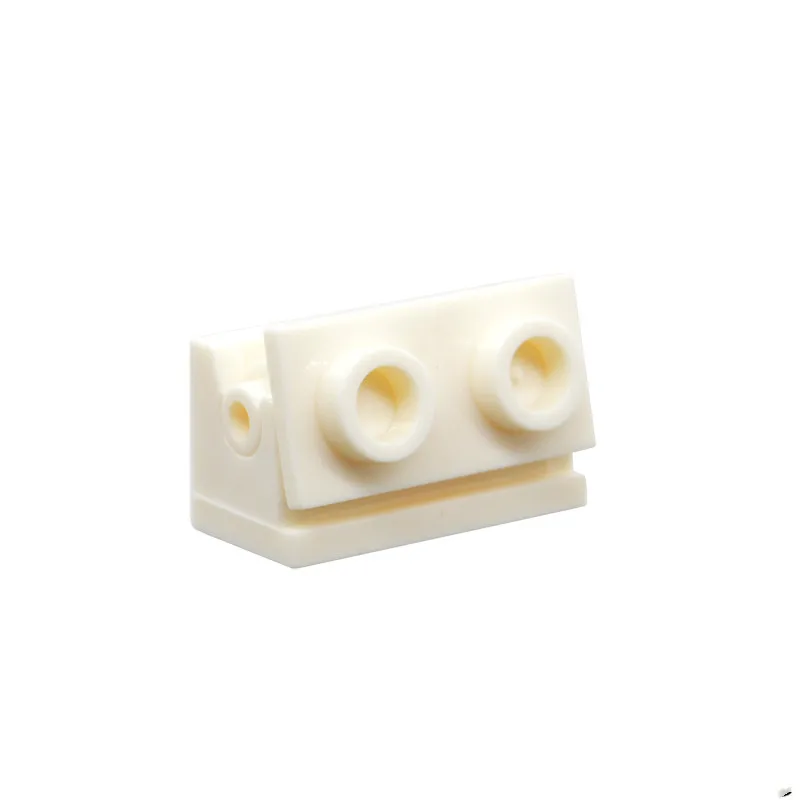 Color: black - 1 Pcs Buildings Blocks 3937 + 3938 Hinge Brick 1 x 2 Base and Top Plate Collections Bulk Modular GBC Toy For High-Tech MOC Set