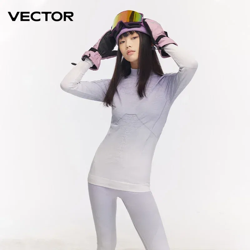 VECTOR Women Ultra Soft Winter Quick Dry Base Layering Set Microfiber Fleece Thermal Underwear Long Johns Set Clothes Pants