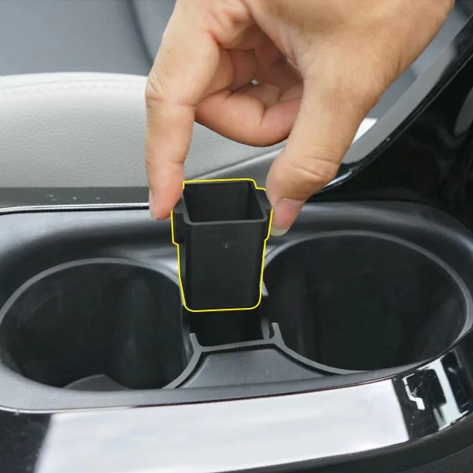Center Control Water Cup Frame Pad For Toyota Corolla Cross 2020 2021 2022 2023 Interior Car Water Cup storage box