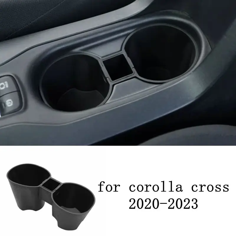 Center Control Water Cup Frame Pad For Toyota Corolla Cross 2020 2021 2022 2023 Interior Car Water Cup storage box