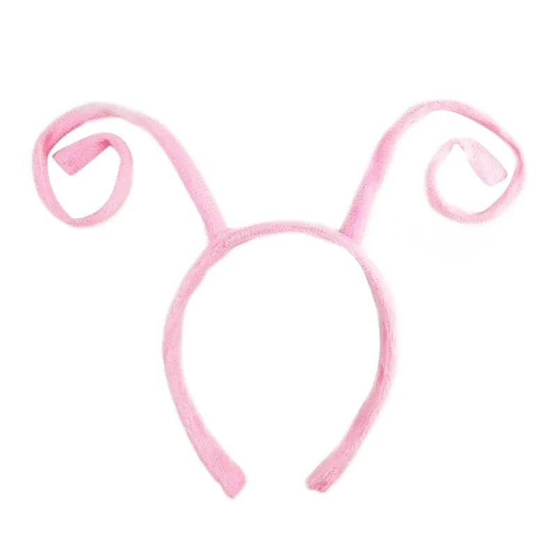 Color: Pink - Halloween Headband Butterfly Antenna Headband Halloween Party Costume