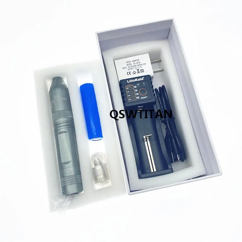 LED Cold Light Source Endoscope Mini Portable Handheld High Brightness Water-proof ENT Examination