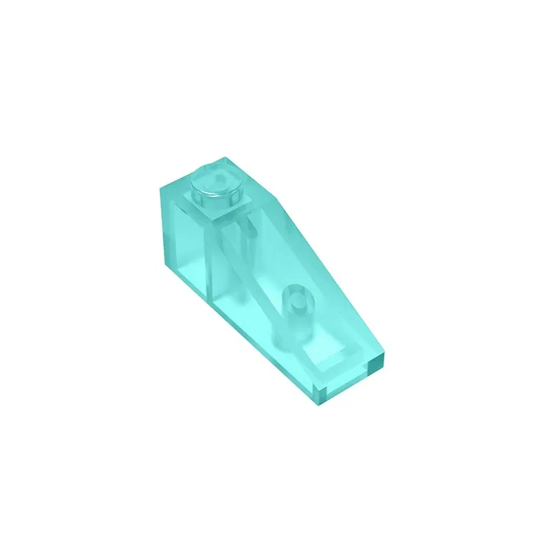 Color: Bright Green - Gobricks GDS-586 Slope 33 3 x 1 compatible with lego 4286 pieces of children's toys Building Blocks Technical Assembles